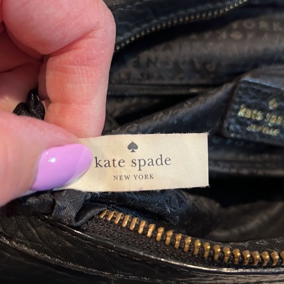 Kate Spade Perri Lane Leather Shoulder Crossbody Bubble Satchel - Picture 9 of 10